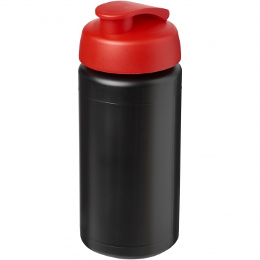 Logo trade promotional products image of: Baseline® Plus grip 500 ml flip lid sport bottle
