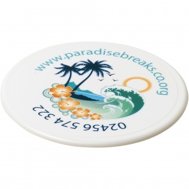 Logotrade promotional giveaway image of: Renzo round plastic coaster