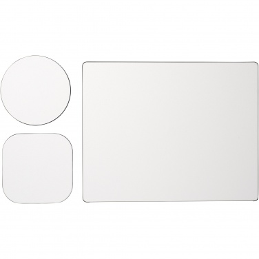 Logotrade advertising product picture of: Brite-Mat® mouse mat and coaster set combo 1