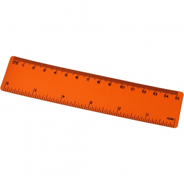 Logotrade promotional giveaway picture of: Rothko 15 cm plastic ruler