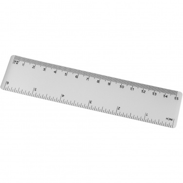 Logotrade promotional product picture of: Rothko 15 cm plastic ruler