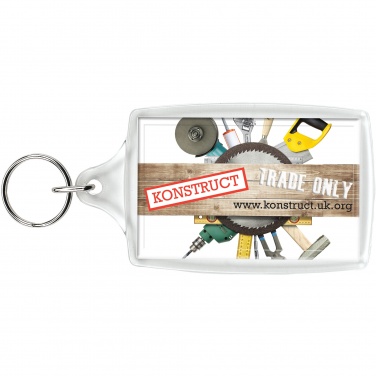 Logo trade promotional products image of: Orca L4 large keychain