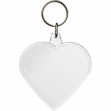 Logotrade promotional giveaways photo of: Combo heart-shaped keychain
