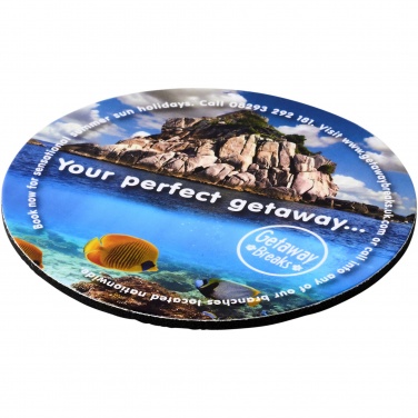 Logo trade corporate gift photo of: Q-Mat® round coaster