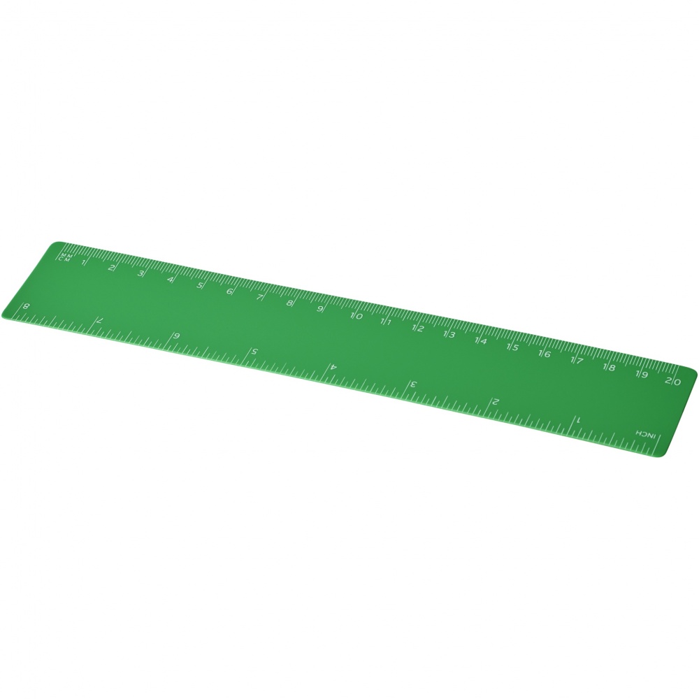 Logo trade promotional items image of: Rothko 20 cm plastic ruler