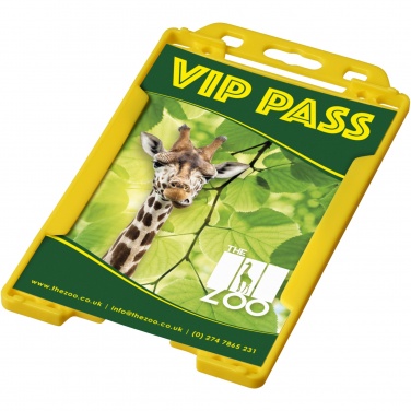 Logotrade promotional giveaway image of: Pierre plastic card holder