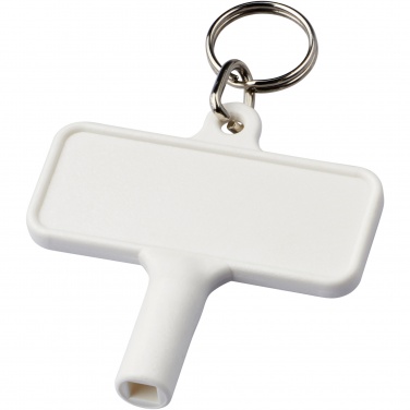 Logotrade advertising products photo of: Largo plastic radiator key with keychain