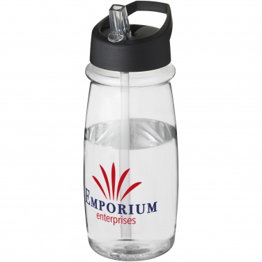 Logo trade advertising products image of: H2O Active® Pulse 600 ml spout lid sport bottle