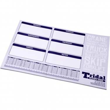 Logo trade advertising products image of: Desk-Mate® A2 notepad