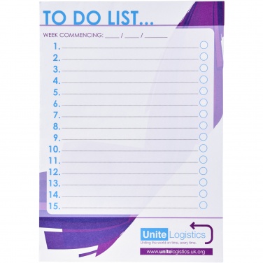Logo trade promotional product photo of: Desk-Mate® A5 notepad