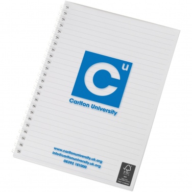 Logo trade corporate gifts picture of: Rothko A5 notebook