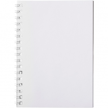 Logo trade promotional giveaway photo of: Desk-Mate® spiral A6 notebook PP cover