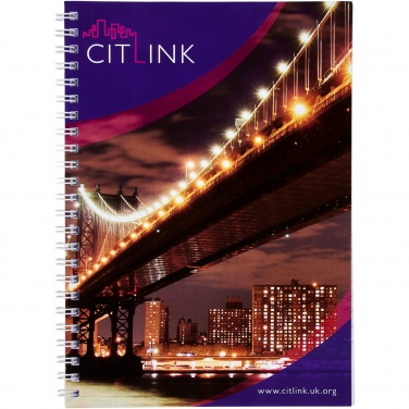 Logotrade promotional product image of: Desk-Mate® A5 spiral notebook
