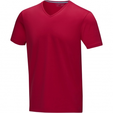 Logotrade promotional merchandise photo of: Kawartha short sleeve men's organic V-neck t-shirt