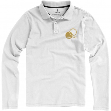 Logotrade corporate gift image of: Oakville long sleeve men's polo