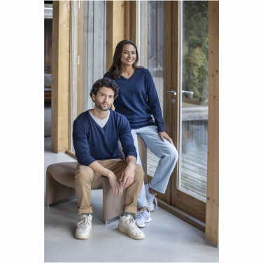 Logo trade advertising products image of: Stanton men's v-neck pullover