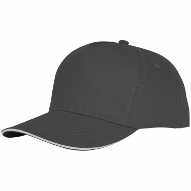 Logo trade corporate gifts picture of: Ceto 5 panel sandwich cap