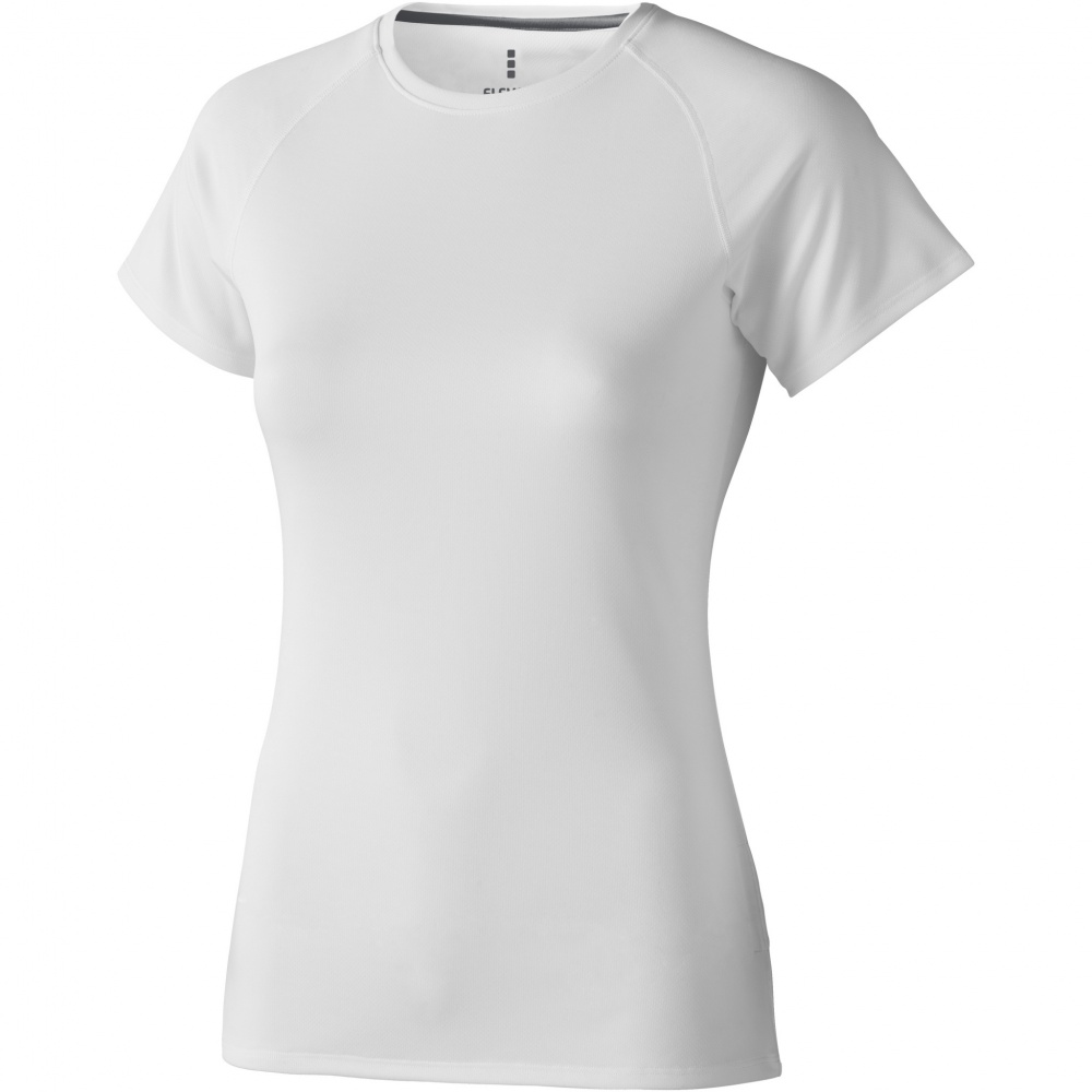 Logo trade business gifts image of: Niagara short sleeve women's cool fit t-shirt