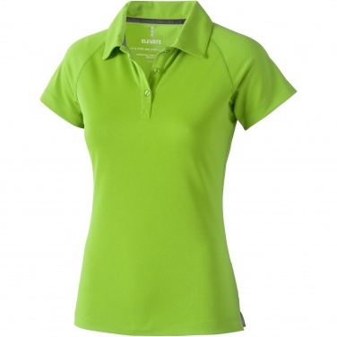 Logo trade promotional giveaway photo of: Ottawa short sleeve women's cool fit polo