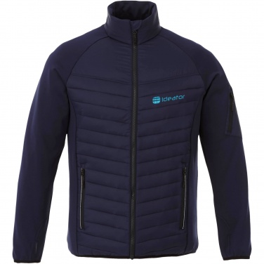 Logo trade promotional giveaways picture of: Banff men's hybrid insulated jacket
