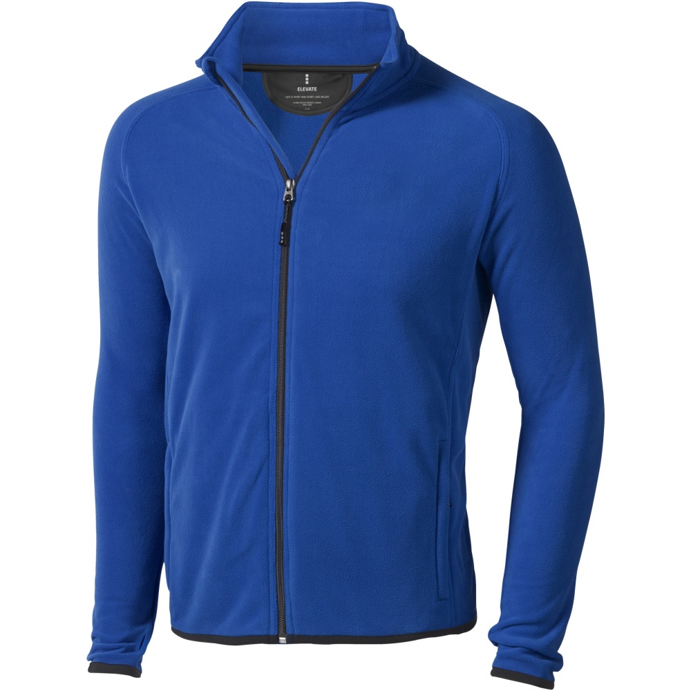 Logo trade business gifts image of: Brossard men's full zip fleece jacket