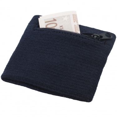 Logotrade promotional gift picture of: Brisky performance wristband with zippered pocket
