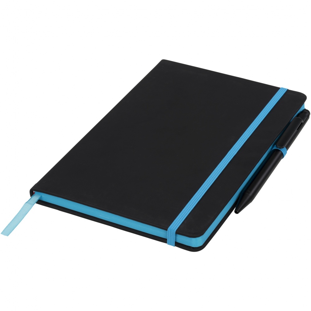 Logo trade advertising products image of: Noir Edge medium notebook