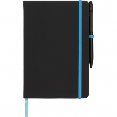 Logo trade promotional items picture of: Noir Edge medium notebook