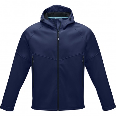 Logo trade promotional product photo of: Coltan men’s GRS recycled softshell jacket