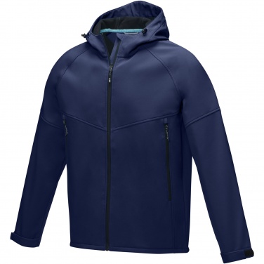 Logo trade promotional product photo of: Coltan men’s GRS recycled softshell jacket