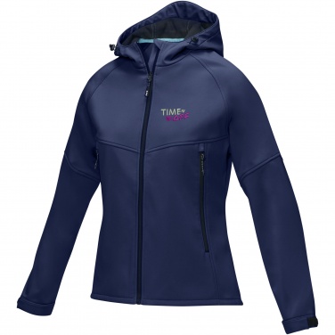 Logo trade advertising product photo of: Coltan women’s GRS recycled softshell jacket