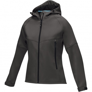 Logo trade business gift photo of: Coltan women’s GRS recycled softshell jacket