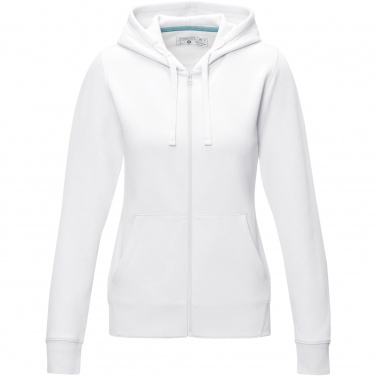 Logotrade promotional giveaways photo of: Ruby women’s organic recycled full zip hoodie