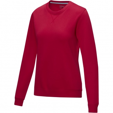 Logo trade advertising products picture of: Jasper women’s organic recycled crewneck sweater