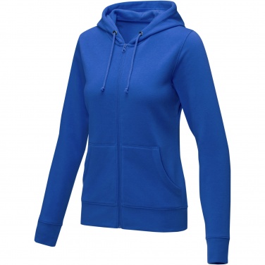 Logo trade promotional gifts picture of: Theron women’s full zip hoodie