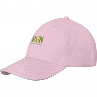 Logo trade corporate gift photo of: Darton 6 panel sandwich cap