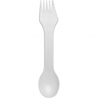 Logo trade promotional product photo of: Epsy Pure 3-in-1 spoon, fork and knife