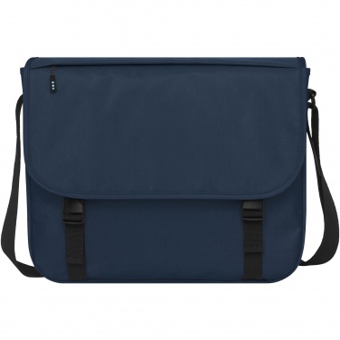Logo trade business gifts image of: Baikal GRS RPET 15" laptop bag 12L