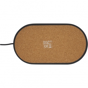 Logo trade corporate gifts image of: Klip 5W wireless charging desk organizer