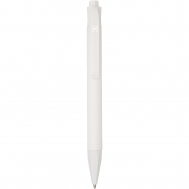 Logo trade corporate gifts image of: Terra corn plastic ballpoint pen