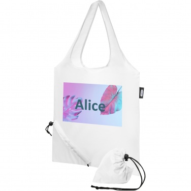Logo trade advertising product photo of: Sabia RPET foldable tote bag 7L