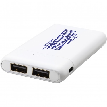 Logo trade corporate gifts image of: Odyssey 5000mAh high density power bank