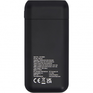 Logotrade promotional products photo of: Odyssey 10.000mAh high density power bank