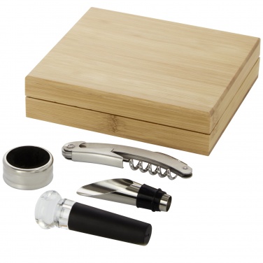 Logo trade promotional giveaways image of: Syrat 4-piece wine set