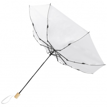 Logotrade promotional merchandise photo of: Birgit 21'' foldable windproof recycled PET umbrella
