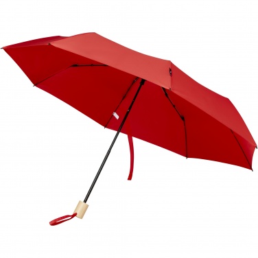 Logotrade promotional products photo of: Birgit 21'' foldable windproof recycled PET umbrella