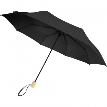 Logo trade promotional products picture of: Birgit 21'' foldable windproof recycled PET umbrella