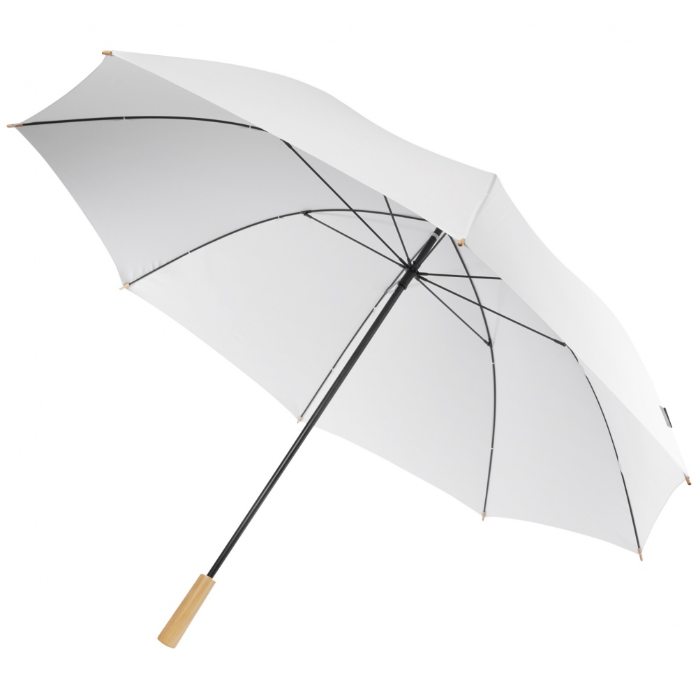 Logo trade promotional products picture of: Romee 30'' windproof recycled PET golf umbrella