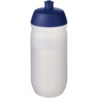 Logo trade promotional merchandise picture of: HydroFlex™ Clear 500 ml squeezy sport bottle