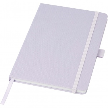 Logotrade promotional gift picture of: Honua A5 recycled paper notebook with recycled PET cover
